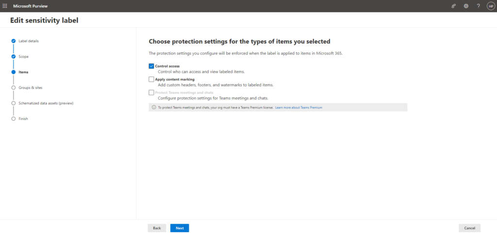 How to Block External Sharing and Printing Using Sensitivity Labels 6 image5