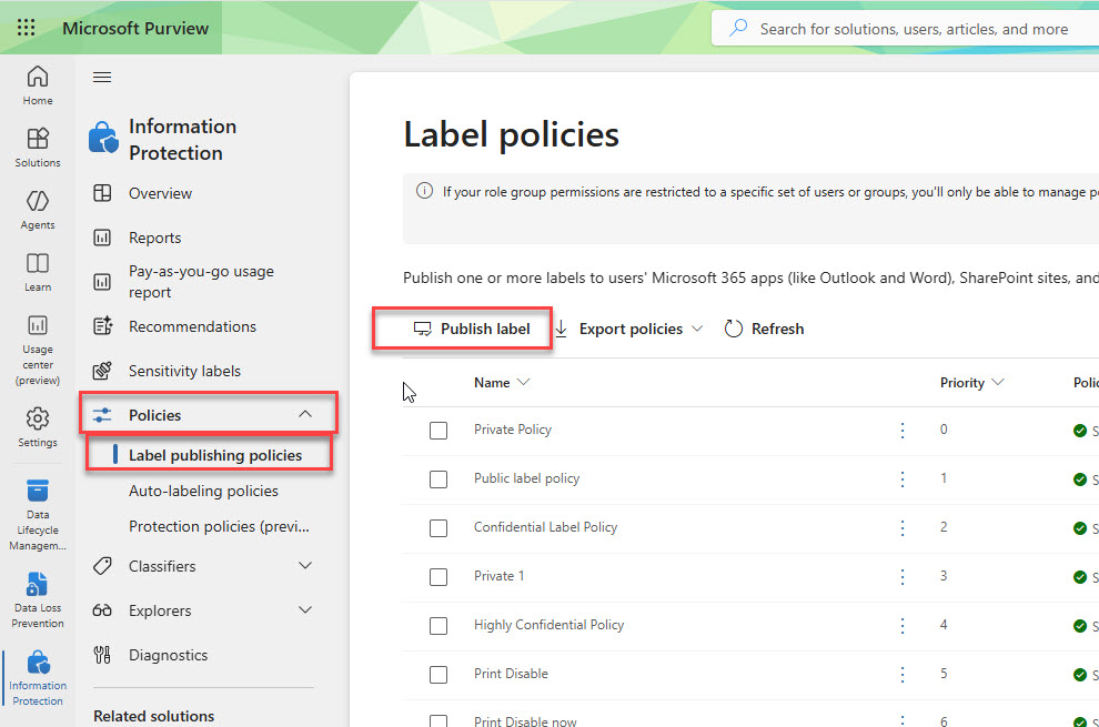 How to Block External Sharing and Printing Using Sensitivity Labels 8 image7