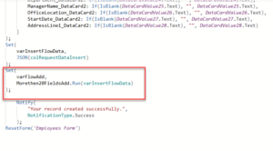 How to Pass Data from Power Apps to Power Automate Using JSON 6 Trigger the Flow