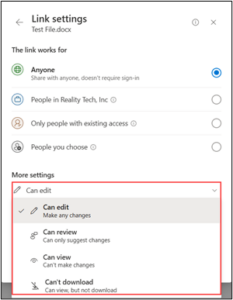 Effective Ways to Share Large Files via Email 7 Choose the Sharing Options