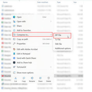 Effective Ways to Share Large Files via Email 2 Create a ZIP File