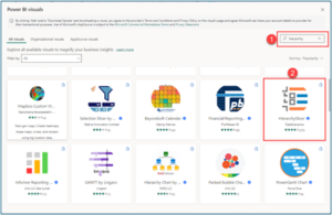 Leveraging Split Column Values for Dynamic Slicers in Power BI 8 Let’s Add the Hierarchy Slicer Visual