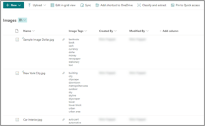 SharePoint Premium: AI-Powered Content Management for Smarter Workflows 3 Image tagging