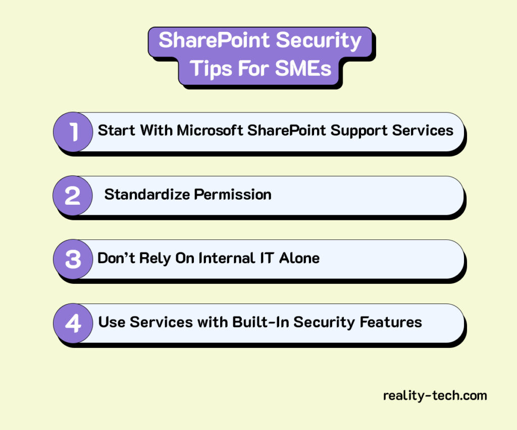 SharePoint Security Tips For SMEs
